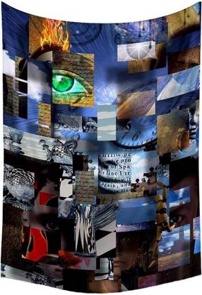 Artzfolio Surreal Abstract Art Canvas Fabric Tapestry 33 x 47.7 inch (84 x 121 cms) Digital Art Tapestry