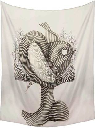 Artzfolio Surreal Artwork Canvas Fabric Tapestry 33.1 x 44.1 inch (84 x 112 cms) Digital Art Tapestry