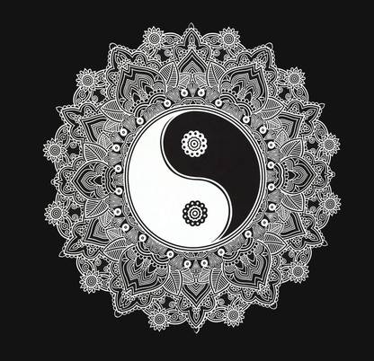 JAIN-HOUSE black Tapestry