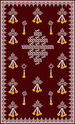 HRK CREATION wedding back drop cloths for pooja decoration haldi background decoration wedding back drop cloths for pooja decoration haldi background Tapestry
