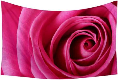 Artzfolio Flower Canvas Fabric Tapestry 51.8 x 34.6 inch (132 x 88 cms) Digital Art Tapestry
