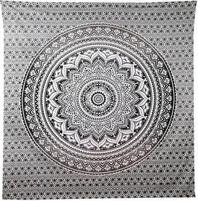DORAYA Mandala Psychedelic Bohemian Good Luck Decorative Tapestry Tapestry Tapestry
