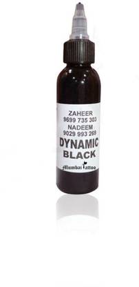 Mumbai Tattoo DYNAMIC BLACK TATTOO INK (BLACK 60ml) Tattoo Ink