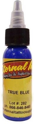 Mumbai Tattoo ETERNAL INK TRUE BLUE 1oz Tattoo Ink