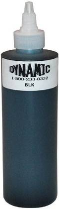 DYNAMIC Black Tattoo Lining Tribal Shading Ink 8oz Tattoo Ink