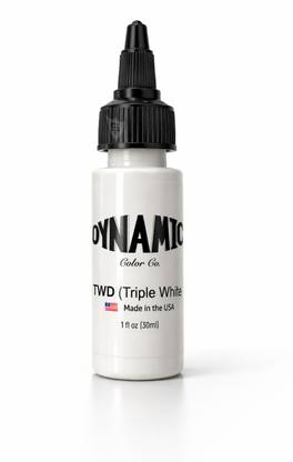 Shield plus DYNAMIC 1.OZ TRIPLE WHITE Tattoo Ink