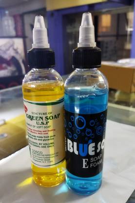 tattoo Healing & Celaning GREEN & BLUE soap120ml+120ml.Combo pack 2pic Tattoo Ink