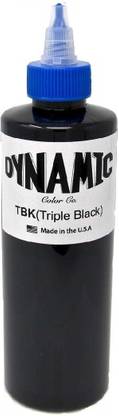 DYNAMIC Triple Black Tattoo Ink (8 Oz) Tattoo Ink