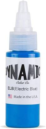 DYNAMIC ELECTRIC BLUE 1OZ (DYNMK ELB) Shield Plus Tattoo Ink