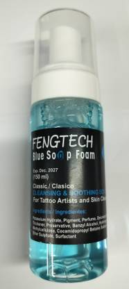 Forver tattoo 1 pic BLUE FOAM 150ml. Fengtech tattoo ink cleaner foam tattoo artist choice Permanent Tattoo Kit
