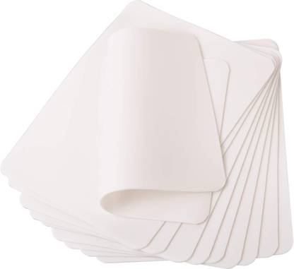 Reliefto 10pcs Blank Tattoo Practice Skin 8x6 Practice Skin Tattoo Skin Practice Sheet Permanent Tattoo Kit