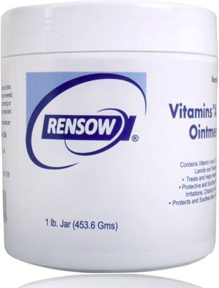 Rensow Vitamin A&D Ointment for Healing Tattoos-1lb Jar Permanent Tattoo Kit