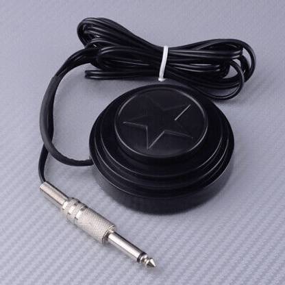 kk impex Round 360 Star Pattern Foot Pedal Switch Controller Tattoo Power Supply Machine. Permanent Tattoo Kit