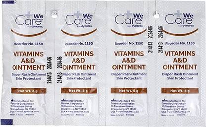 Lineart Tattoo Dynarex Vitamins A & D Ointment 5gm (Pack of 10) Permanent Tattoo Kit
