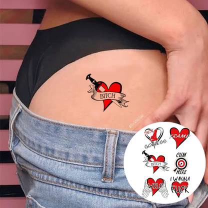 stylizeink Large Temporary Tattoo Waterproof, Realistic Look, No Adhesive, No Reflection