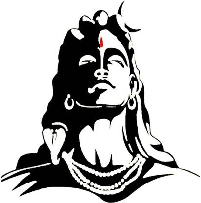 SIMPLY INKED Adi Yogi Shiva Temporary Tattoo Designer Tattoo for All