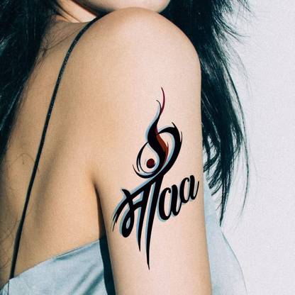 TATMODS Maa Paa Design Temporary Tattoo For Men And Woman Waterproof Body Tattoo