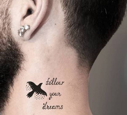 The Canvas Arts Temporary tattoo sticker men women boys girl waterproof flower star butterfly