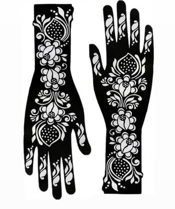 Nazry MGEDGE Mehendi Stencil | Mehendi Sticker Design | Henna Sticker | Heena Stencil