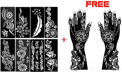 JMC Unique Mehandi Stencil Mehendi stencil bridal, Mehendi Design Sticker Stencil