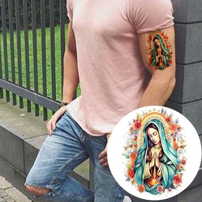 stylizeink Large Temporary Tattoo Waterproof, Realistic Look, No Adhesive, No Reflection