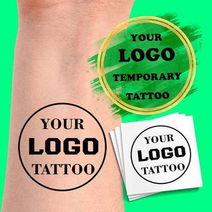 TATMODS Custom LOGO Temporary Tattoo Custom Personalized Tattoo Company Promotion Tattoo
