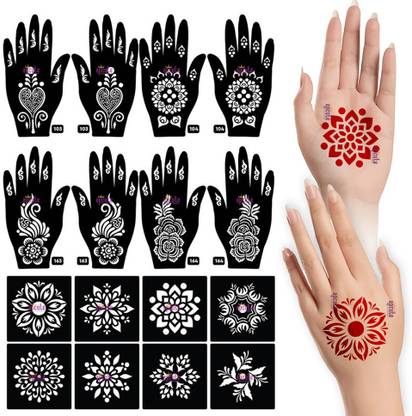 APCUTE Mehndi stencils
