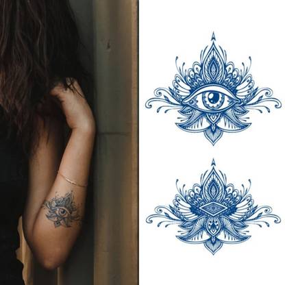 Dashing Diva Press Magic Matte Finish Realistic Semi Temporary Body Tattoo