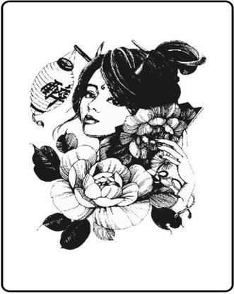 SIMPLY INKED Flower Princess