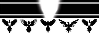 Ordershock Bird With Tribal Design Hand Band Tattoo For Male And Female Temporary Tattoo