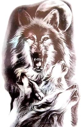 द कैनवास आर्ट्स Temporary tattoo sticker men women boys girl waterproof flower star butterfly