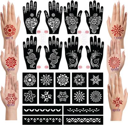 APCUTE injection mehndi pen Set of 22 pieces