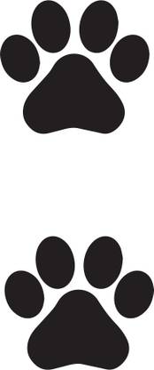SIMPLY INKED Paw Print Temporary Tattoo, Designer Tattoo for all