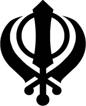 SIMPLY INKED Khanda Temporary Tattoo, Designer Tattoo for all