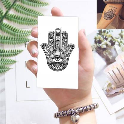 Temporary Tattoowala Hamsa Hand Tattoo Temporary For Male And Female Tattoo
