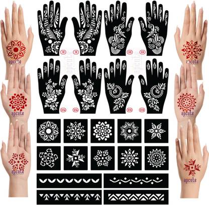 APCUTE readymade mehndi design sticker