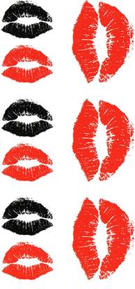 The Canvas Arts Honeymoon Realistic Look Design Temporary Tattoo Stickers For Female