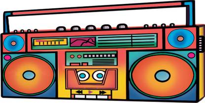 fashionoid Classic Tape Record Colorful Music System Waterproof Temporary Tattoo