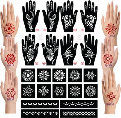 APCUTE henna tape peel mehandi for hands