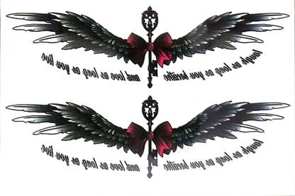 The Canvas Arts Temporary tattoo sticker men women boys girl waterproof flower star butterfly