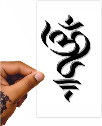voorkoms Om Tattoos Temporary For Male And Female Fake Tattoo Waterproof Tattoo