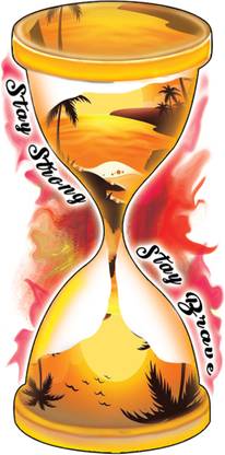 fashionoid Stay Strong Stay Brave Stylish Send Timer Waterproof Temporary Tattoo