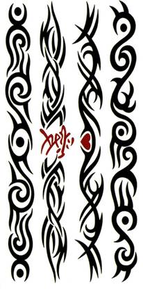 The Canvas Arts Temporary tattoo sticker men women boys girl waterproof flower star butterfly