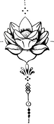 SIMPLY INKED Lotus Flower Tattoo