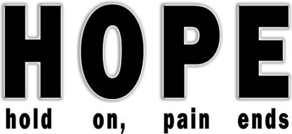 fashionoid Hope Hold On Pain Ends Waterproof Temporary Tattoo For Boys Girls