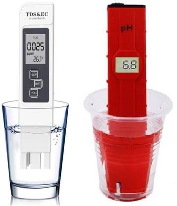 Divinext TDS/EC/PH/TEMP Meter Water Purity Tester PPM Acidity Alkalinity Conductivity Digital TDS Meter