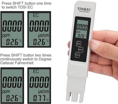 BALRAMA AP-1 TDS & Temp Meter Total Dissolved Solids PPM Water Quality Tester AP1 Digital TDS Meter
