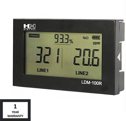HM DIGITAL LDM-100R EC/TDS % Rejection Monitor With One Year Warranty Analog TDS Meter