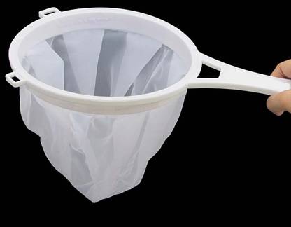 POLLYKING Milk Filter Kitchen Funnel for Filtering Juice, Wine, Milk, Soy Milk Strainer Tea Strainer