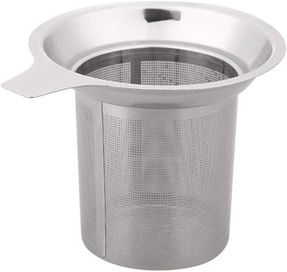 KitchenFest Extra Fine Mesh Tea Filter 304 Stainless Steel Tea Infuser Handle Tea Strainer